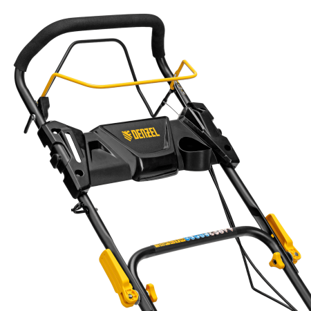 Газонокосилка бензиновая DENZEL GLD-520SP, 196 см3, ширина 52 см, привод, 7 уровней