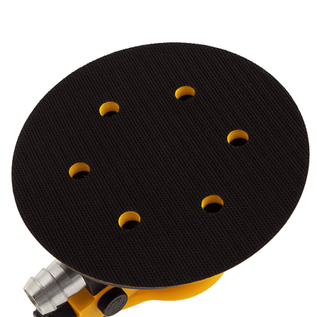 Эксцентриковая шлифовальная машина DENZEL EPG150, 150 мм, 10000 об/мин, 5 мм, 160 л/мин