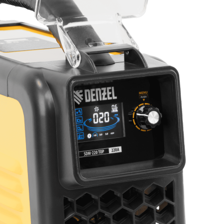 Аппарат инвертор. дуговой сварки DENZEL SDM-220 Top, 220 А, ПВ 60% кейс