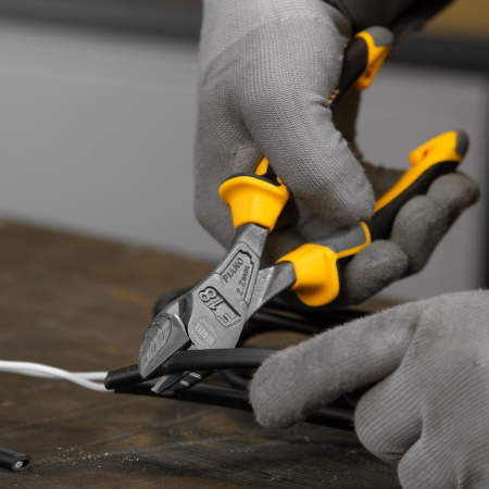 Бокорезы усиленные DENZEL 180 мм, трехкомпонентные рукоятки Denzel