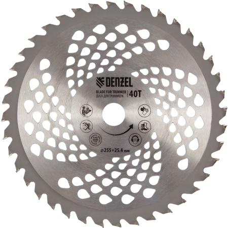 Триммер бензиновый DENZEL DT 43, 43 см3, 2.5 л.с, неразъемная штанга