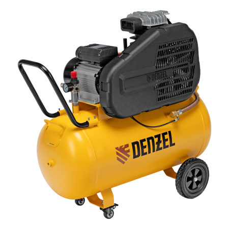 Компрессор воздушный DENZEL рем. привод BCI 2200/100, 2,2 кВт, 100 литров, 420 л/мин