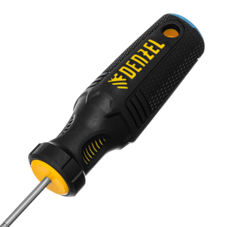 Отвертка DENZEL SL3х75 мм, S2, 3к рукоятка Отвертка DENZEL SL3х75 мм, S2, 3к рукоятка