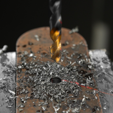 Станок сверлильный DENZEL DDM-550L, 550 Вт, 16 мм, 12 ск., лазер, настольный