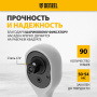 Ключ-трещотка DENZEL 1/4", 90 зубьев, с быстрым сбросом, CrV