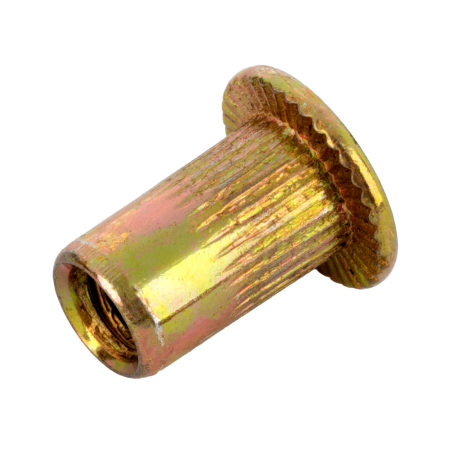 Заклепки резьбовые DENZEL стальные, оцинкованные, М3, пластиковый кейс, 200 шт.