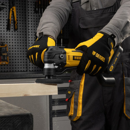 Многофункциональный инструмент аккумуляторный DENZEL MTL-IB-18-0, Li-Ion, 18 В