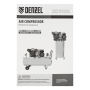 Компрессор воздушный DENZEL BCV2200/100V, 2.3 кВт, ременный привод, 100 литров, 440 л/мин
