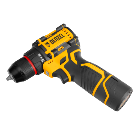 Дрель-шуруповерт аккумуляторная бесщет. DENZEL CDH-BL-12, Li-Ion, 12 В