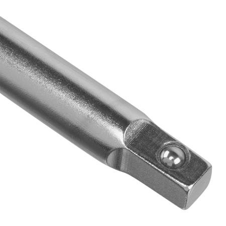 Вороток Г-образный DENZEL 150*40 мм, квадрат 1/4", CrV, матовый хром