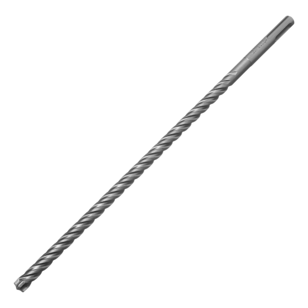 Бур по бетону DENZEL, цельная крестовая пластина, 10x315 мм, SDS PLUS