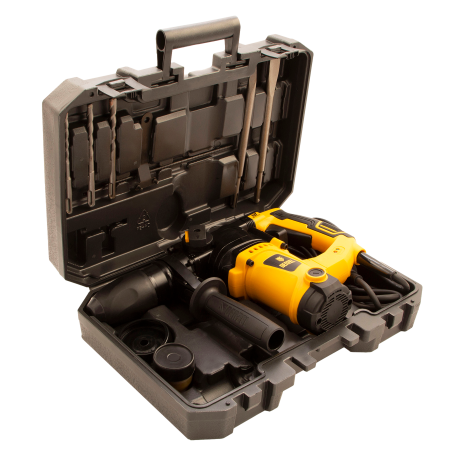 Перфоратор электрический DENZEL RHV-1100-26, SDS-plus, 1100 Вт, 4 Дж, 3 режима