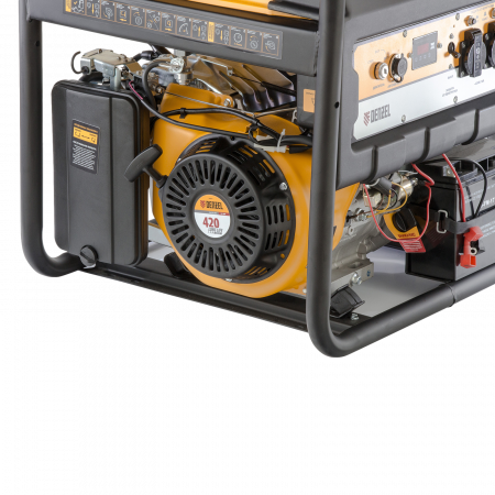 Генератор бензиновый DENZEL PS 55 EA, 5.5 кВт, 230 В, 25 л, электростартер