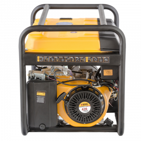 Генератор бензиновый DENZEL PS 55 EA, 5.5 кВт, 230 В, 25 л, электростартер