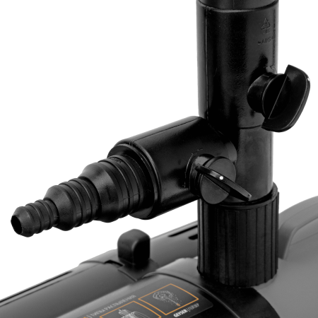 Насос фонтанный DENZEL FNP90-39, 92 Вт, подъем 3,9 м, 3200 л/ч, колокольчик/каскад/гейзер