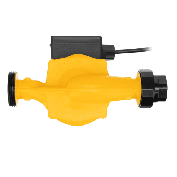 Циркуляционный насос DENZEL CP25-6, напор 6 м, 50 л/мин, 1 м кабель, монт. длина 180 мм