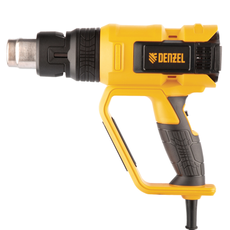 Фен технический DENZEL HG-2000E, 2000 Вт, 2 режима, LCD дисплей