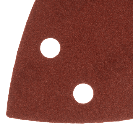 Треугольник абразивный на ворc. подложке под "липучку", перф., P 180, 150х150х100 мм, 5 шт. Denzel