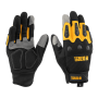 Перчатки универсальные DENZEL усиленные, с защитными накладками, размер 10