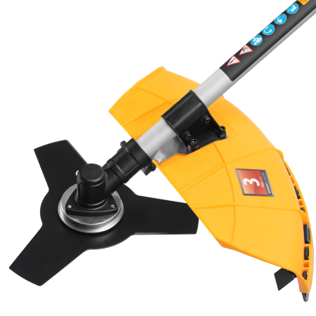 Триммер бензиновый DENZEL DGT-52-PRO, анти-вибро, 52 см3, неразъемная штанга