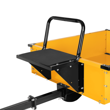 Прицеп для мотоблока DENZEL TT-500, оцинк., груз. 500 кг, рег. сцепка, колеса 4.00-10, в упаковке