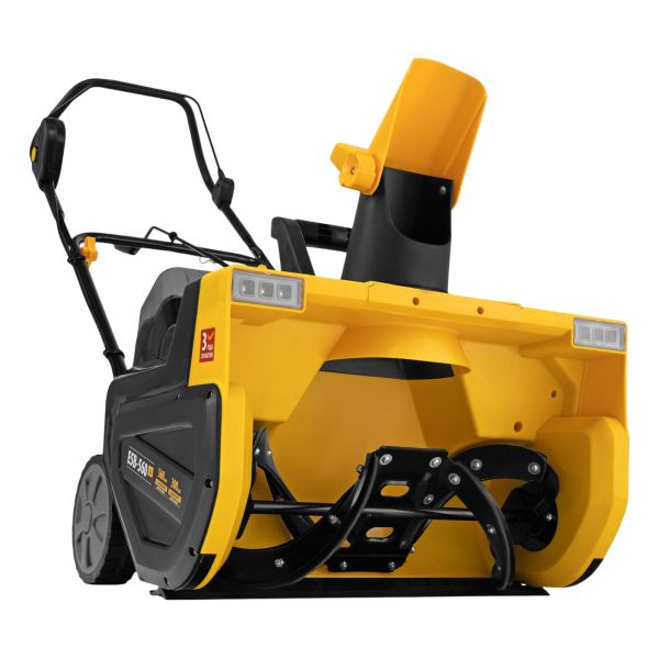 Снегоуборщик аккумуляторный DENZEL ESB-560Li, 560 мм, 40В, 2 АКБ 5 Ач, ЗУ, метал. шнек Снегоуборщик аккумуляторный DENZEL ESB-560Li, 560 мм, 40В, 2 АКБ 5 Ач, ЗУ, метал. шнек