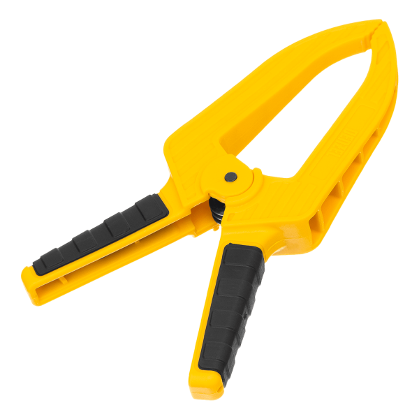 Струбцина клещеобразная DENZEL удлиненная 50 х 80 мм двухкомпонентные рукоятки