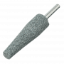 Шарошка абразивная DENZEL конус удлиненный, для дрели (ПШМ), 19 x 60 мм, хвостовик d6 мм, 63С