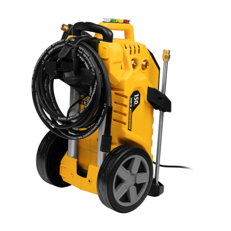 Моечная машина высокого давления DENZEL K 50 Power, 2100 Вт, 150 бар, 600 л/ч, асинхронный двигатель