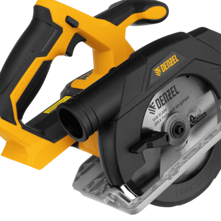 Пила циркулярная аккумуляторная бесщет. DENZEL CCS-165-0, 18В Li-Ion
