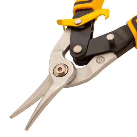 Ножницы по металлу DENZEL 78370, 270 мм, прямой рез, сталь Crmo