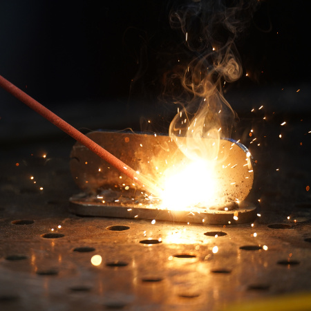 Электроды DENZEL DER-46, диам. 2,5 мм, 1 кг., рутиловое покрытие