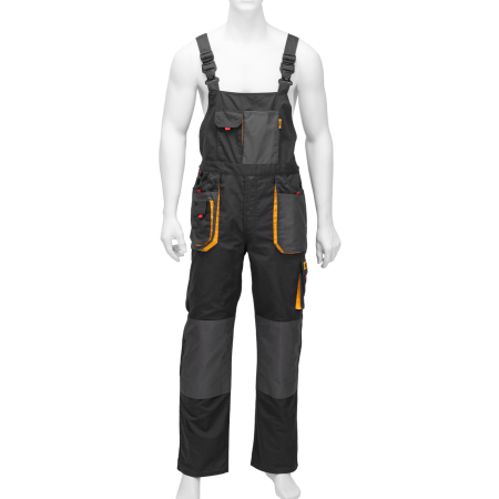 Полукомбинезон профессиональный рабочий DENZEL 65% полиэстер 35% хлопок, M