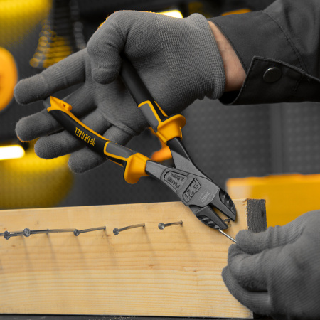 Бокорезы DENZEL 200 мм, усиленные, трехкомпонентные рукоятки