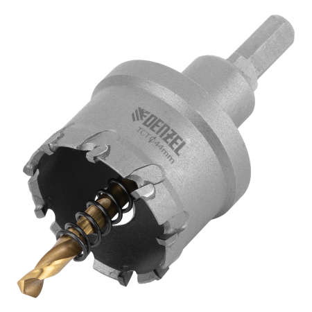 Коронка по металлу DENZEL 724014, 44 мм, твердосплавная