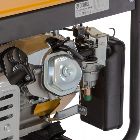Генератор бензиновый DENZEL PS 55 EA, 5.5 кВт, 230 В, 25 л, электростартер