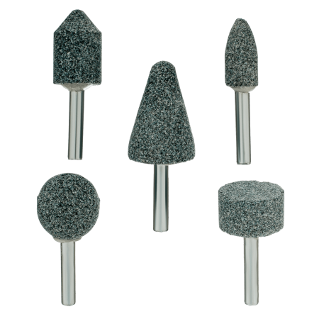Набор шарошек DENZEL для дрели (ПШМ), 5 шт