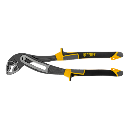 Клещи переставные DENZEL трехкомпонентные рукоятки 240 мм