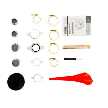 Мотопомпа бензиновая DENZEL PX-50H, 7 л.с, 2, 600 л/мин, глубина 8 м, напор 65 м