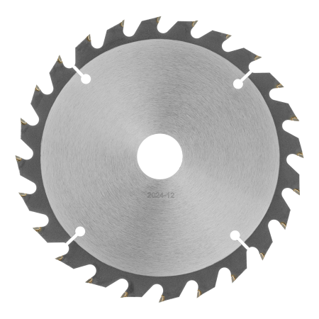 Пильный диск по дереву DENZEL с гвоздями, ф190 х 30 мм, 24 зубов