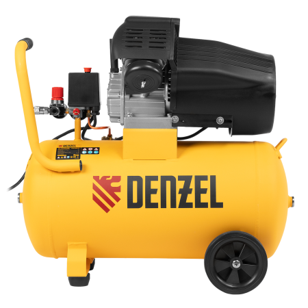 Компрессор воздушный прям. привод DENZEL DCV1800/50, 1,8 кВт, 50 литров, 320 л/мин