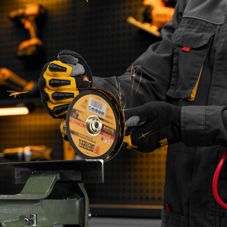 Пневматическая углошлифовальная машина DENZEL AG125, 11000 об/мин, 125 мм, 186 л/мин