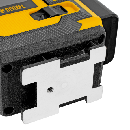 Лазерный уровень мультипризменный DENZEL DLV 360-4T, 30 м, зеленый луч, Li-Ion 2,4 Aч, штатив