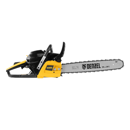 Пила цепная бензиновая DENZEL DGS-5820, шина 50 см, 4.1 л.с, шаг 0.325, 76 звеньев
