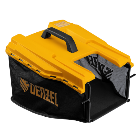 Газонокосилка электрическая DENZEL GM-1800, 1800 Вт, ширина 38 см, 6 уровней, 40 л