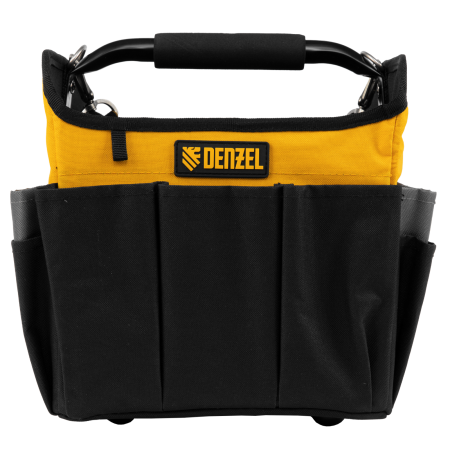 Переноска для инструмента DENZEL 260х240х300 мм, 22 кармана, наплечный ремень