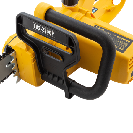 Пила цепная электрическая DENZEL EDS-2200P, 2.2 кВт, шина 45 см, шаг 3/8, 63 звена