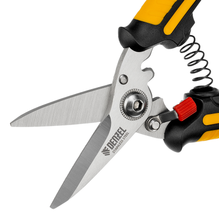 Ножницы универсальные DENZEL 185 мм, нержавеющая сталь