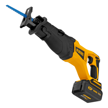 Пила сабельная аккумуляторная бесщет DENZEL BRC-120, 18В Li-Ion