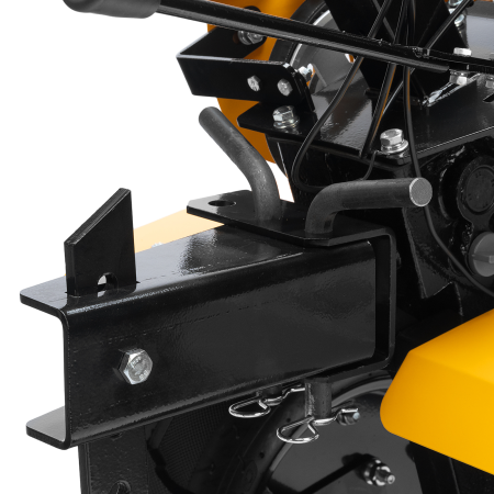 Мотоблок DENZEL DPT-370S, 7 л.с., ремен.сцеп, фрез 3х4, ШОМ, передачи 3В/1Н